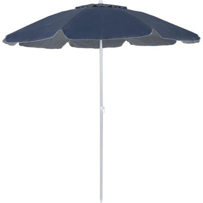 Guarda-sol Praia Piscina 2,00m Bagum Alumínio Bel Azul