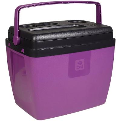Caixa Térmica 36 Litros Açaí E Preta Bel Eps
