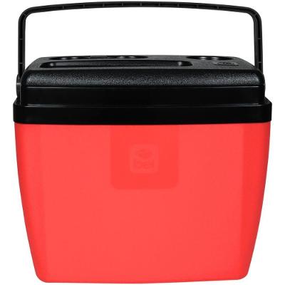 Caixa Térmica Bel 19 Litros Vermelha E Preta Eps