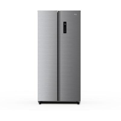 Geladeira Refrigerador HQ Frost Free Side By Side 480 Litros Inox HQ-480SBSFFK 110V