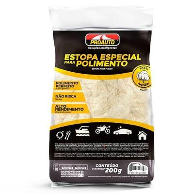 Estopa Para Polimento 200grs - Proauto Sem Variação único