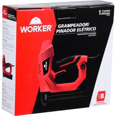 Grampeador Pinador Elétrico 127v Worker