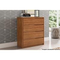 Cômoda de Quarto Atria 4 Gavetas Amêndola Touch - Demóbile