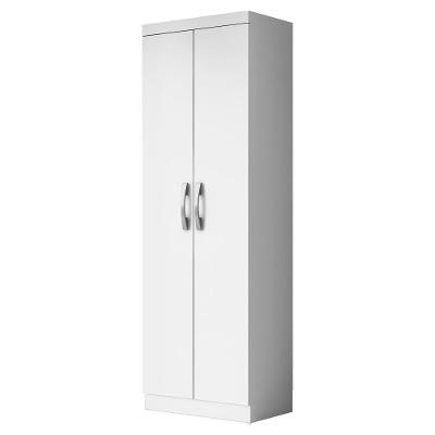 Armario Multiuso 2 Portas 170x52 Cm New Branco Armoveis Branco