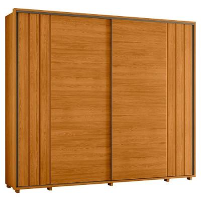 Guarda Roupa Casal Dali 2 Portas Deslizante 278 Cm Cinamomo Madetec Cinamomo