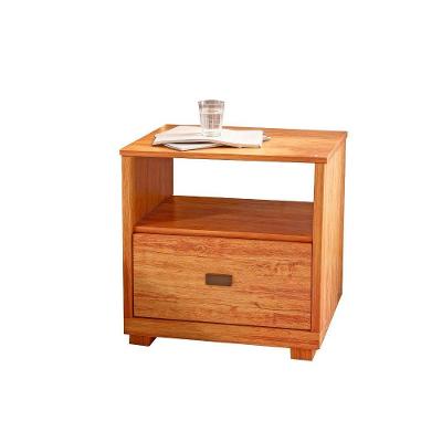 Mesa De Cabeceira King Mdf 1 Gaveta E 1 Nicho Bom Pastor Naturale
