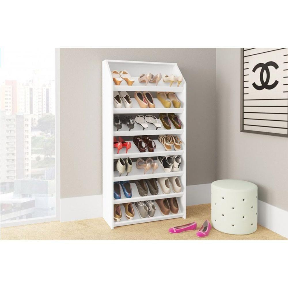 Armário Sapateira Quarto SA3403 Branco - Tecno Mobili - 1