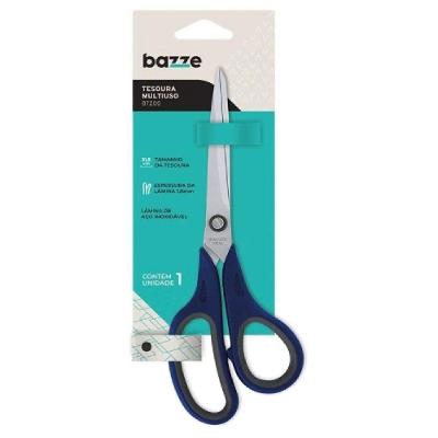 Tesoura Multiuso 21,5cm Aço Inoxidável B7200 – Bazze