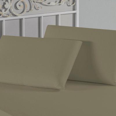 Kit Fronhas Nobre 2 Peças 50cm X 70cm Malha 100% Algodão - Avelã