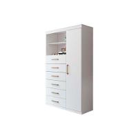 Cômoda De Quarto Marabá 1.6 C/ 1 Porta 2 Nichos E 6 Gavetas Branco - Santos Andirá - 1