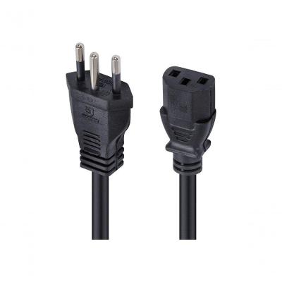 Cabo De Força Tripolar Para Fonte 3x0,75 Mm 250v - 2 Mts (10