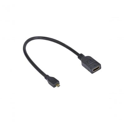Cabo Adaptador Micro Hdmi X Hdmi Fêmea 30cm Amchf-30