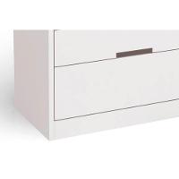 Cômoda de Quarto S824 c/ 4 Gavetas Polipropileno Branco - Kappesberg - 10