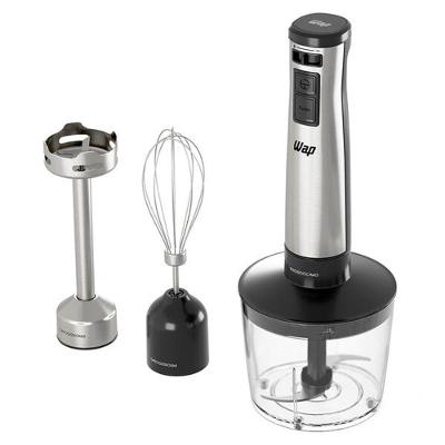 Mixer Inox 3 Em 1 Processador Wap Preto Com Inox 220V