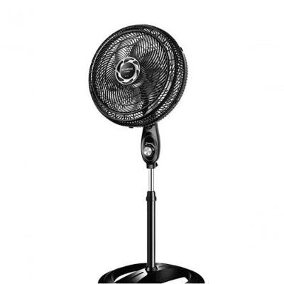 Ventilador de Coluna Mondial 40cm 8 Pás 3 Velocidades Preto e Prata 220V