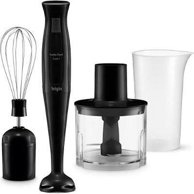 Mixer 3 em 1 Elgin MIX20 Turbo Chef 200W 1 Velocidade Preto 110V