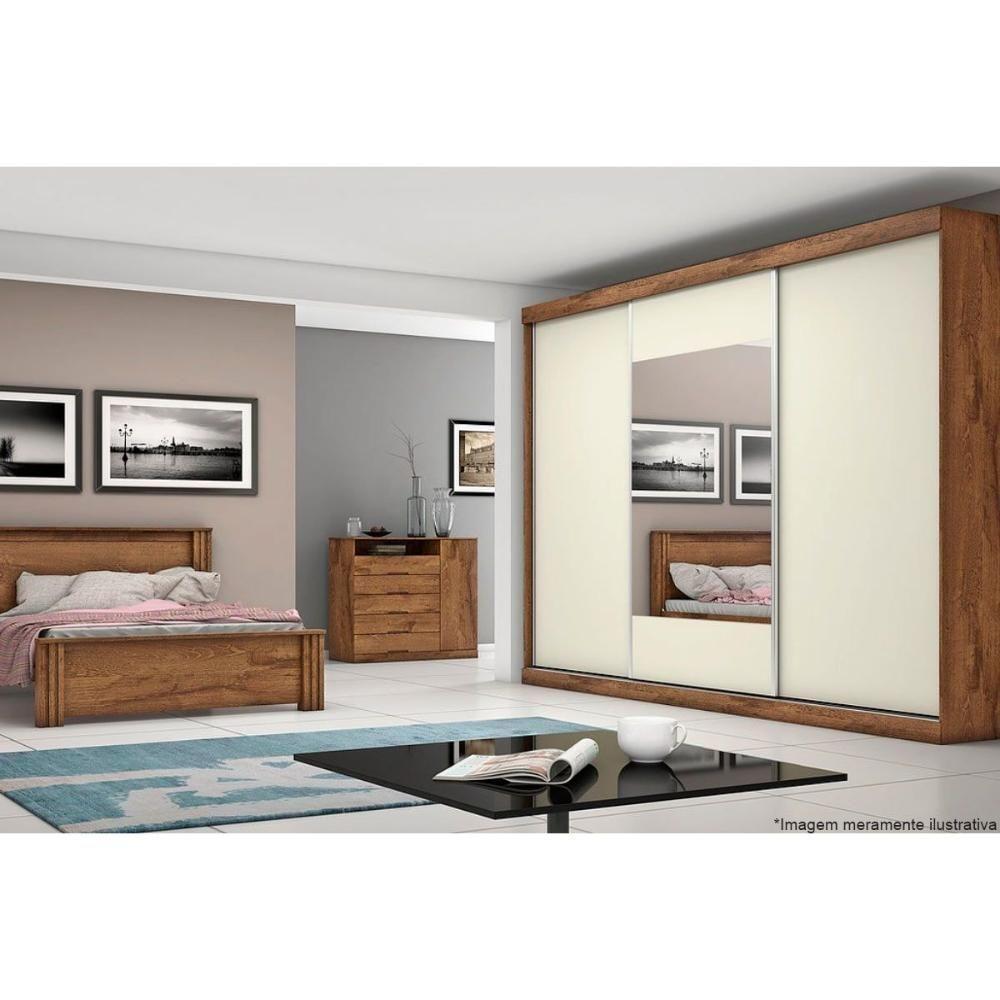 Cômoda de Quarto Portugal c/ 1 Porta 1 Nicho e 5 Gavetas Branco - Europa - 5