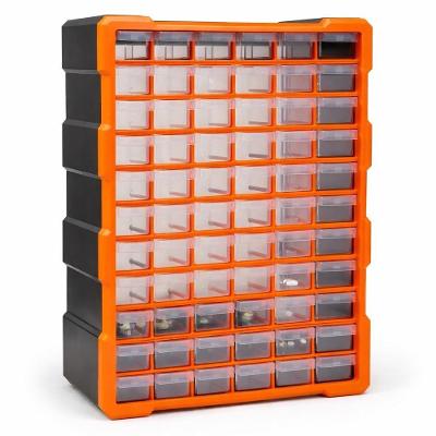 Gaveteiro Organizador Profissional Com 60 Gavetas Para Mesa Ou Parede Organização Total E Acesso Rápido