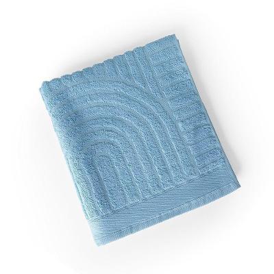 Toalha De Rosto Dunna Fio Penteado Relevo Dunas 01 Peça 100% Algodão - Oceano
