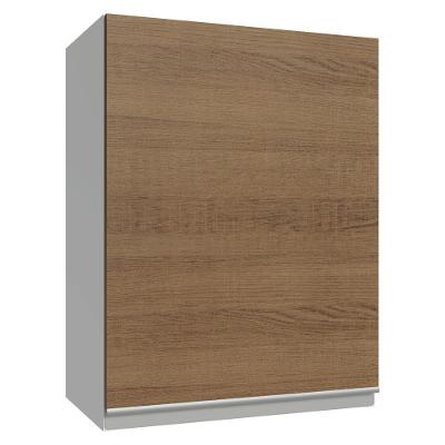 Armário Aéreo 50cm 1 Porta Branco/rustic Glamy Madesa Branco/rustic