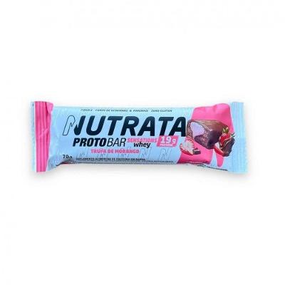 Protobar 70g Sabor Trufa De Morango