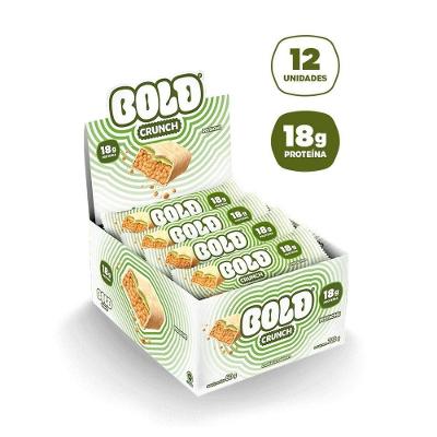 Bold Crunch Display (12 Unid. 60g) - Sabor: Pistache