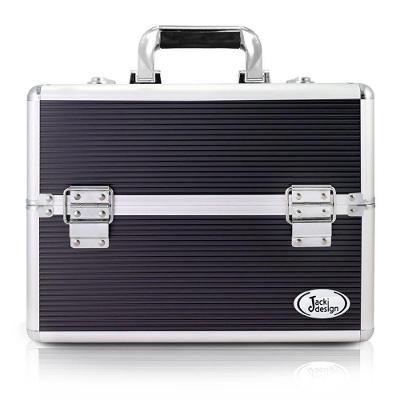 Maleta Profissional De Maquiagem Jacki Design - Preta