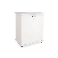 Balcão Lavanderia Multiuso ASM155 c/ 2 Portas Branco - Movelbento - 1