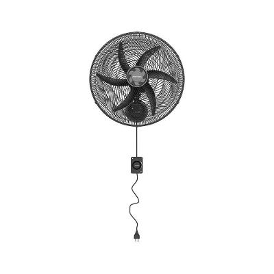 Ventilador de Parede Ventisol 135W 50cm 3 Velocidades Preto 110V