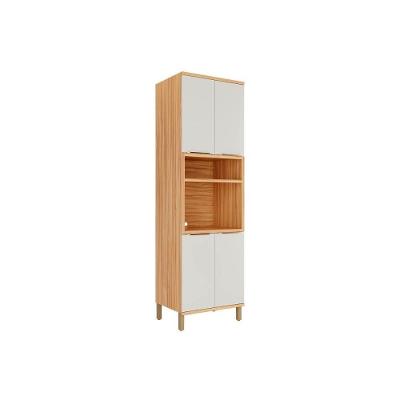 Paneleiro De Cozinha Sauvignon 1 Forno Com 4 Portas 70cm Amendoa-off White - Ronipa