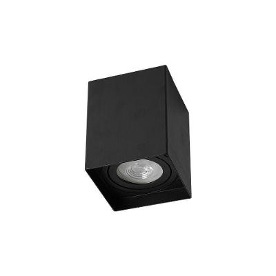 Spot De Sobrepor Recuado Nordecor Loyo Up Par 20 E27 Quadrado Preto