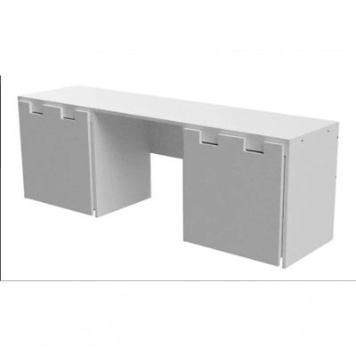 Baú Organizador Com Mesa Para Estudo 100% Mdf