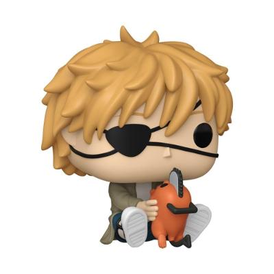 Boneco Funko Pop! Chainsaw Man - Denji & Pochita