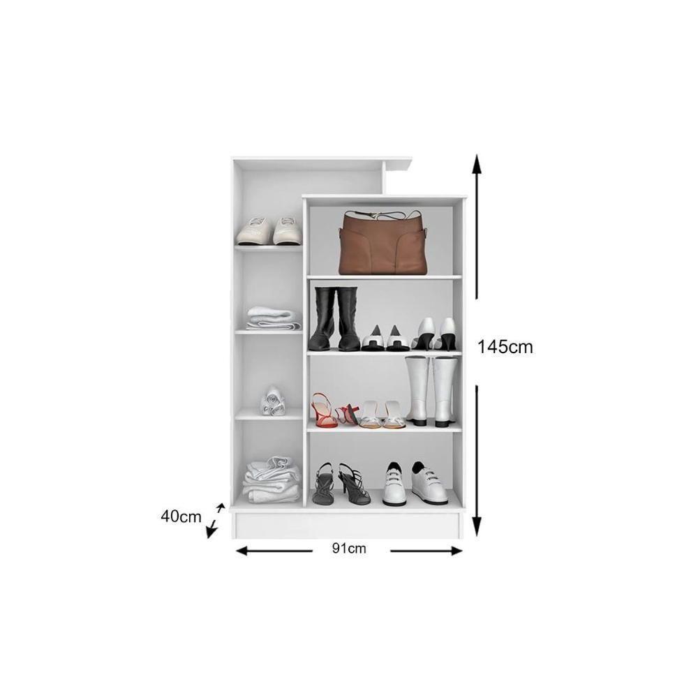 Armário Multiuso Lavanderia Elite c/ 2 Portas Branco - Demóbile - 2