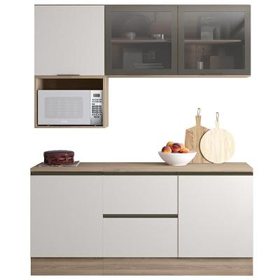 Cozinha Modulada 5 Pecas 178 Cm Etti Carvalho Oak Off White Pln
