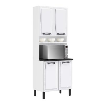 Paneleiro Itatiaia Em Aço 4 Portas Branco New Premium