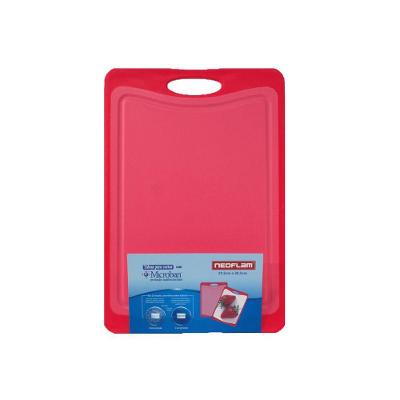 Tábua De Corte 292 X 203mm - Pequena - Antimicrobiana - Flutto - Neoflam - Vermelho