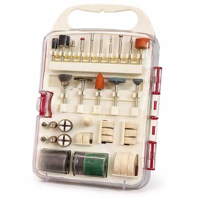 Kit Com 71 Acessórios Para Micro Retífica Que Facilita Corte Lixa Gravação E Polimento Em Artesanato E Reparos