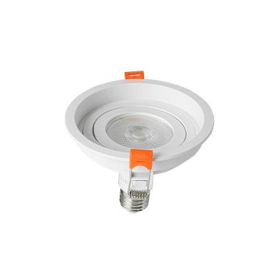 Spot De Embutir Recuado Nordecor Loyo Para 1 Lâmpada Par 20 E27 Redondo Branco