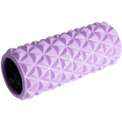 Rolo De Liberação Miofascial Diamond - Lilás E Preto