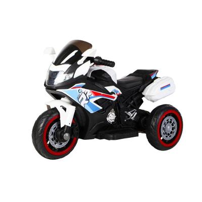 Mini Moto Elétrica Infantil Branca Bateria Recarregável