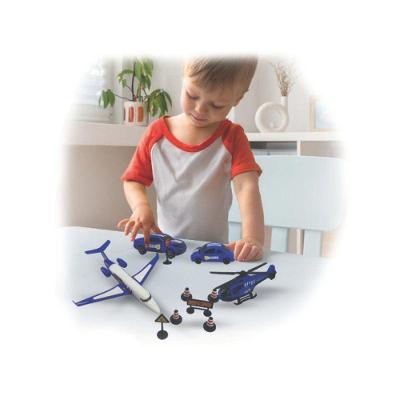 Kit Brinquedo Infantil Missão Resgate Veículos Salva Vidas