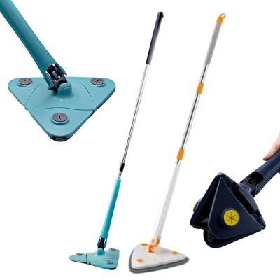 Mop Esfregão Triangular Rodo Limpador Multiuso Giratório