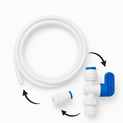 Kit Instalação Filtro Electrolux Premium - Torneira + Mangueira + Conexões