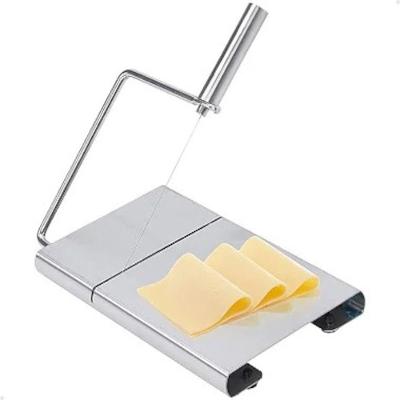 Fatiador Cortador De Queijo Frios Manual A Fio De Aço Inox Multifuncional Lorben