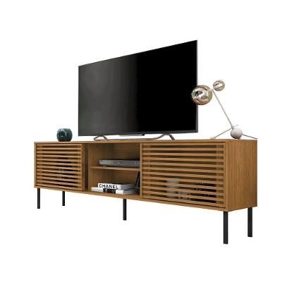 Bancada Rack Tv Até 70 Polegadas New Frizz Marrom Caemmun