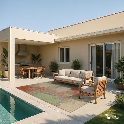 Tapete Elemento Aqua 200x300cm Tapetes São Carlos