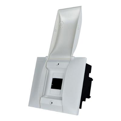 Quadro De Distribuicao Protectbox 4 Din Embutir Branco 134004