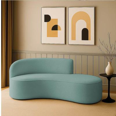 Sofá 3 Lugares Orgânico 180 Cm Morgan Cotelê Ext/veludo D03 - D'rossi Cor Menta