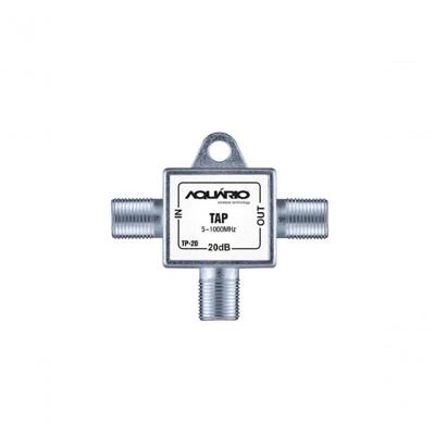 Tomada Blindada Aquario Tp-20 20db 5- 1000mhz